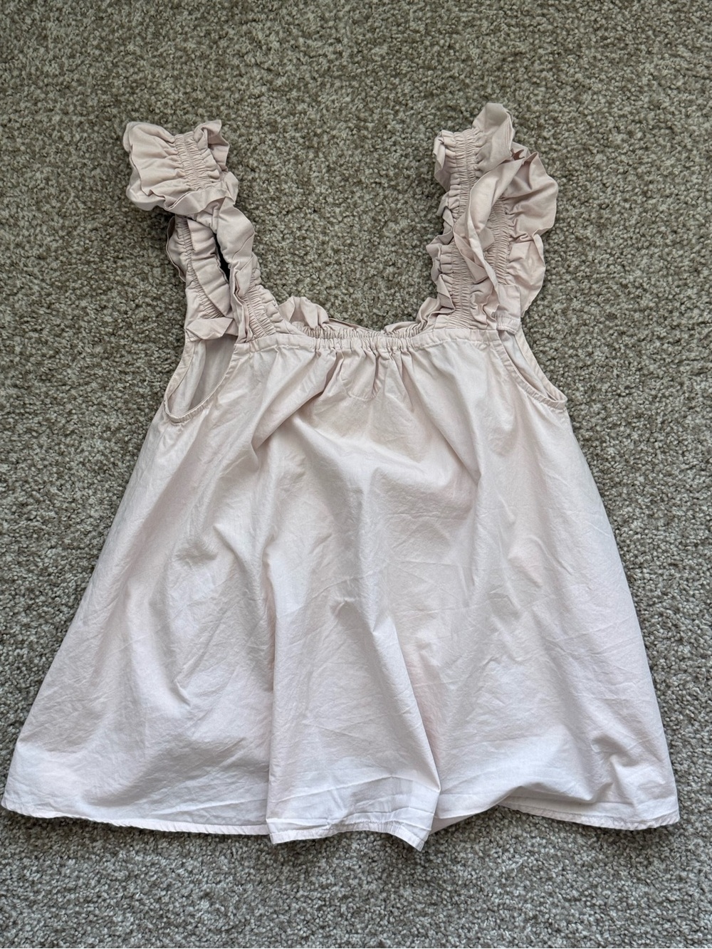 Piyama Nicolette Sleep Set - Cotton - Nude - Size Large - Picture 3 of 7